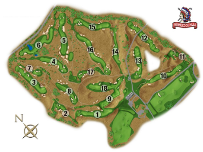 US Open Golf Tournament Course