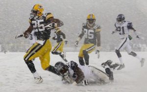 NFL weather - snow report