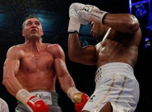 AJ knocks out Klitschko with an uppercut - boxing betting 