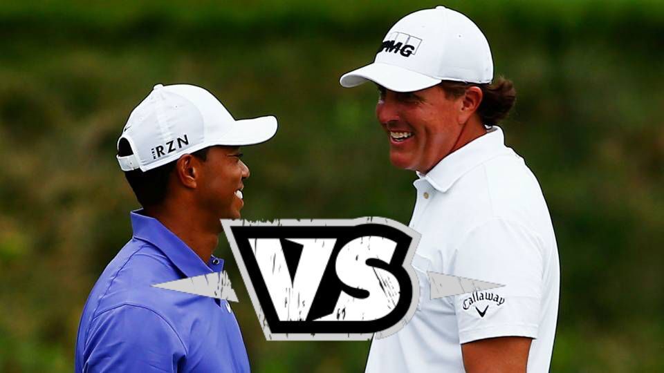 Tiger Woods versus Phil Mickelson Betting Preview, Odds