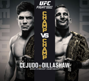 cejudo vs. dillashaw fight night 143 betting picks and odds