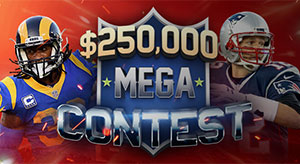 BetOnline $250,000 NFL Mega Contest