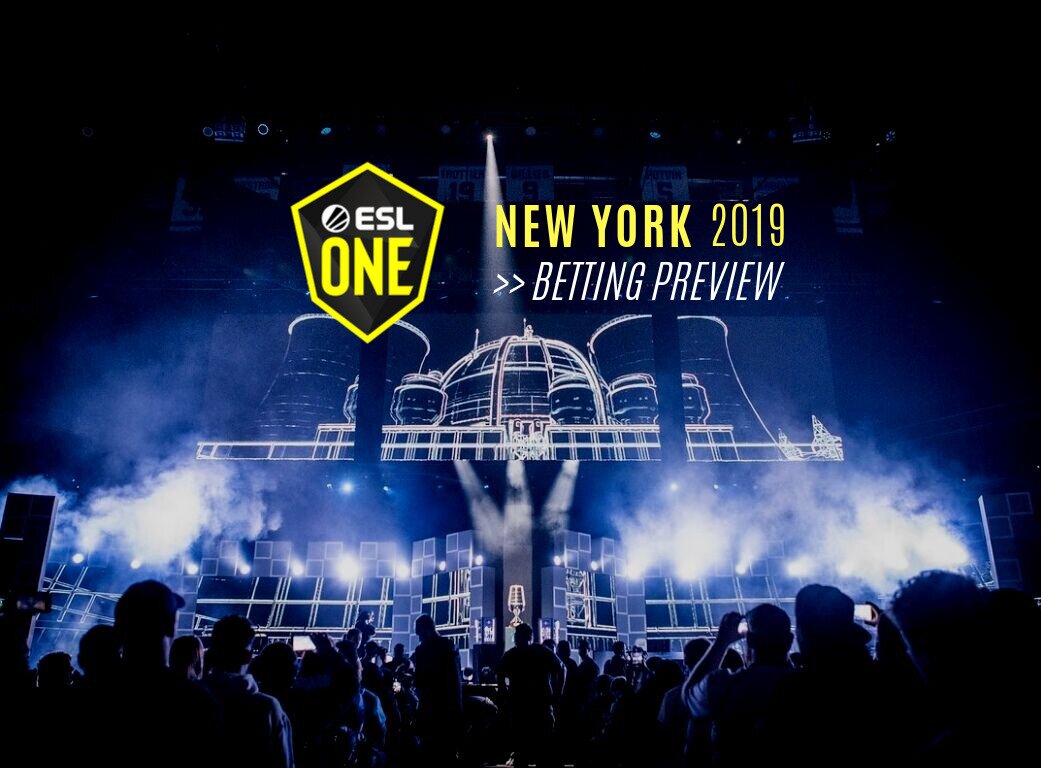ESL One New York Stage in 2018