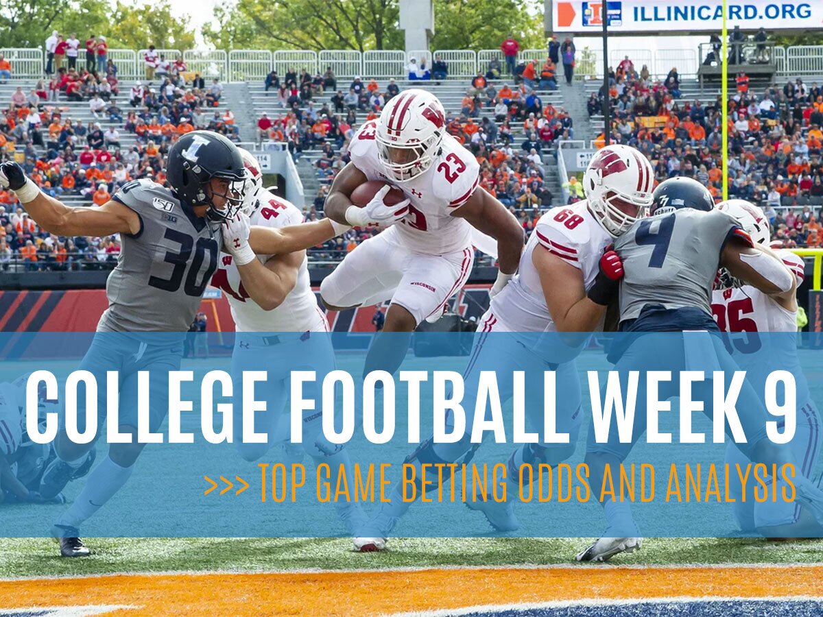 College Football week 9 betting odds and picks