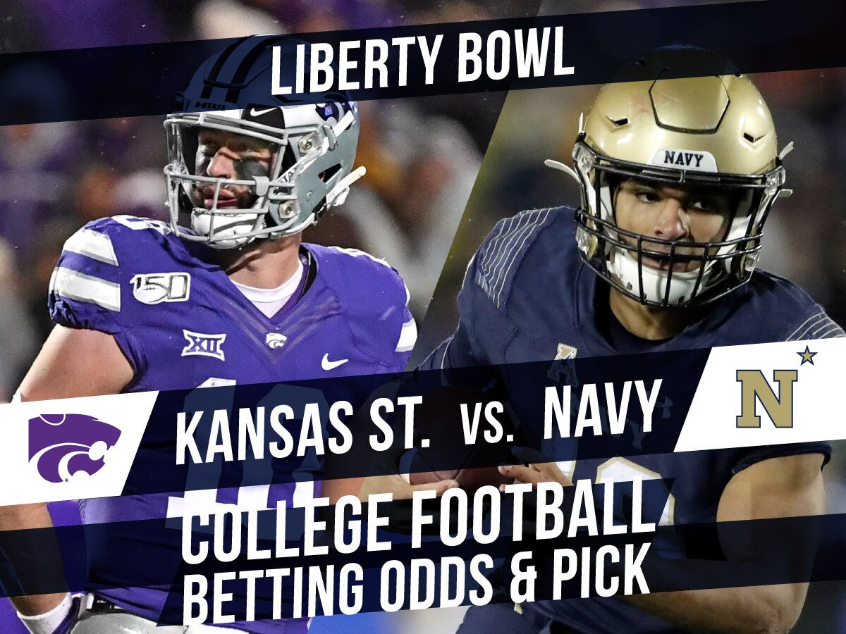 Betting on the Liberty Bowl: Kansas State Vs. Navy Betting Line & Pick