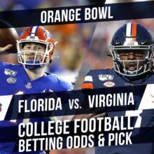 Betting on the Orange Bowl: Florida Vs. Virginia Betting Line & Pick