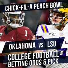 Betting on the Peach Bowl: Oklahoma Vs. LSU Betting Lines And Pick