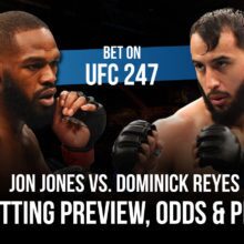 UFC 247 Jon Jones Vs. Dominick Reyes Betting Odds, Prediction & Pick