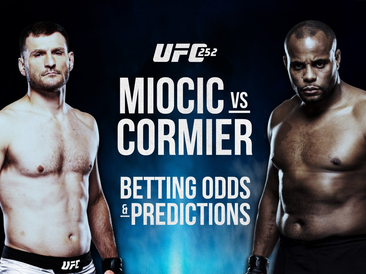 UFC 252 Miocic Vs. Cormier Betting Preview, Odds and Futures