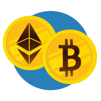 Crypto icons