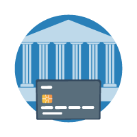 Bank wire icon