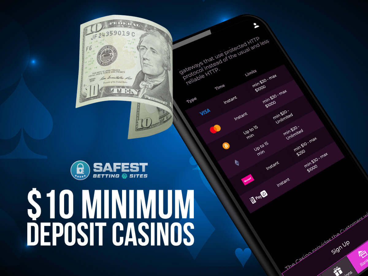 10 dollar minimum deposit usa casinos