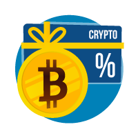 Crypto bonus icon
