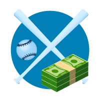 Two large favorites MLB parlay system