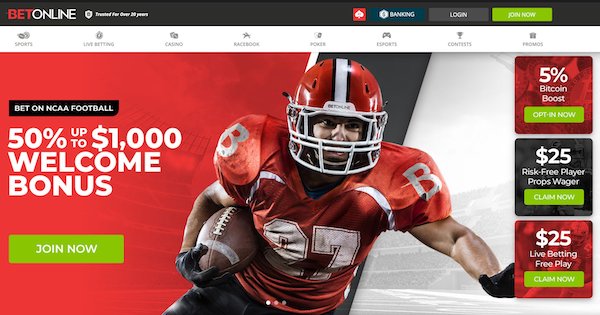 BetOnline Football Gambling Site Strategy