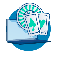 Pick a casino game icon