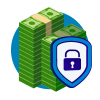 Casino Payouts and Security Icon