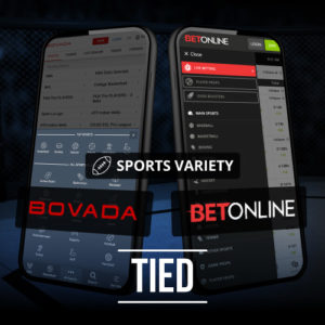 BetOnline vs Bovada Sports Variety