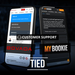 MyBookie vs Bovada customer support