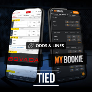 MyBookie vs Bovada betting odds and lines