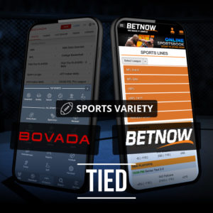 BetNow vs Bovada sports variety