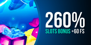 Las Atlantis 260% Slots Bonus